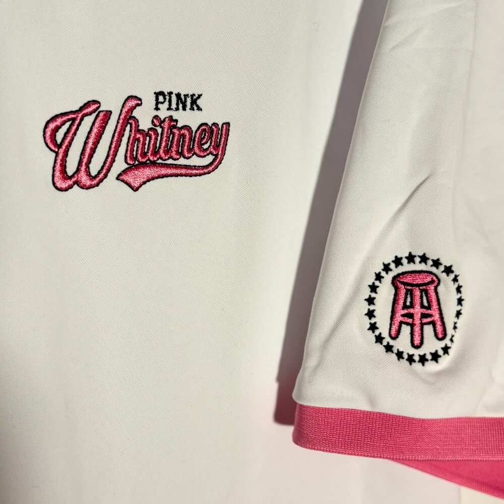 Barstool x UNRL x Pink Whitney Traditional Golf Polo - Picture 3 of 4